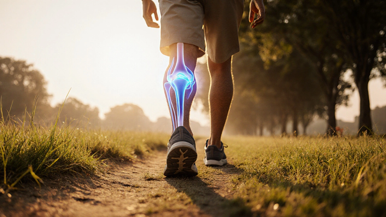 Walking and Stiff Knees: Benefits, Risks, and a Safe Routine
